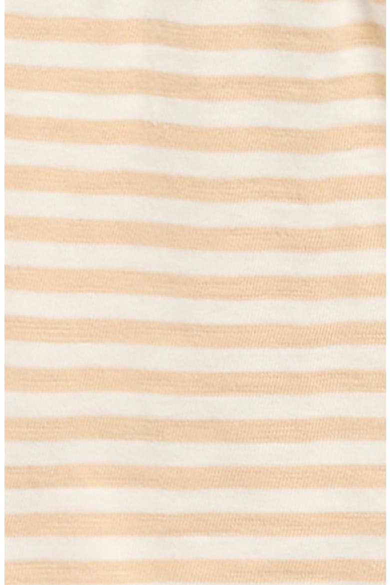 Sam Stripe Cotton Drawstring Shorts, Alternate, color, BUTTERSCOTCH