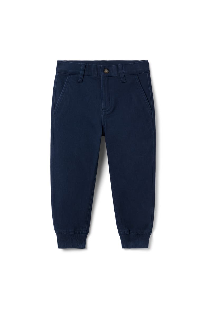 The Button Twill Jogger, Main, color, Blue