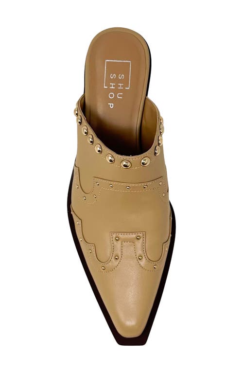 Shushop Thalia Studded Mule In Multi