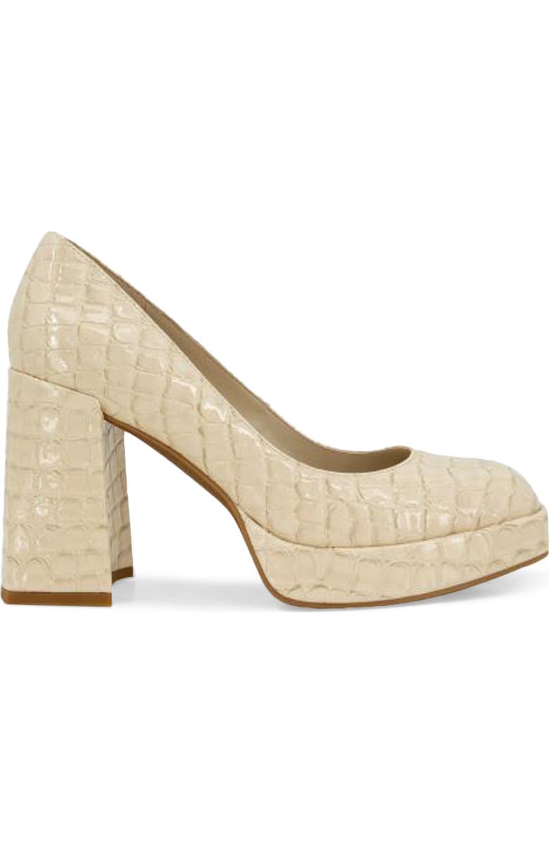 Kenneth Cole Bri Platform Pump, Alternate, color, Ecru