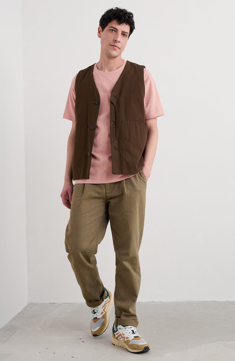 Seasalt Cornwall Metern Organic Cotton Vest, Alternate, color, Pepper