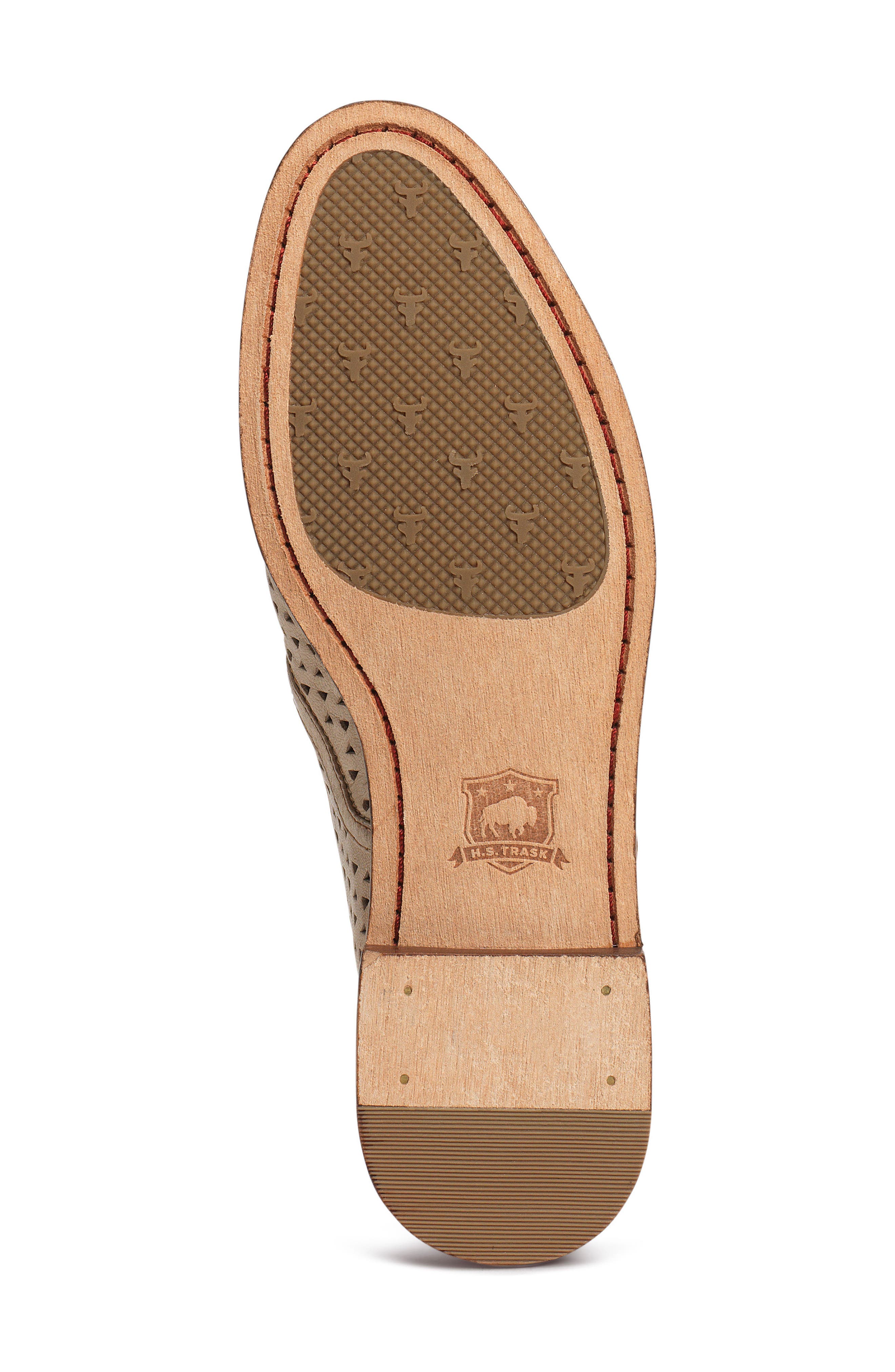 Ali Perforated Loafer, Alternate, color, CREAM LEATHER