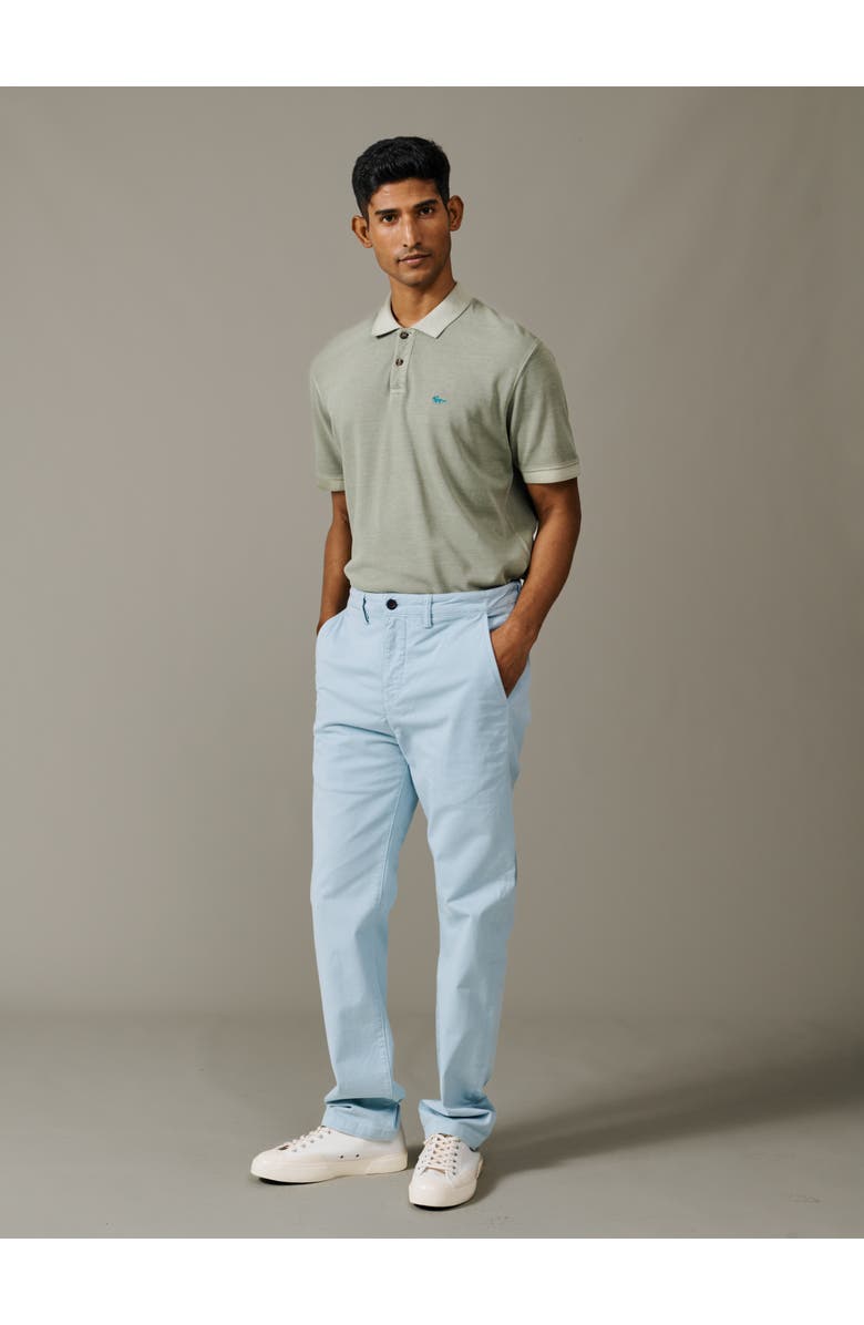 Aubin Lusby Short Sleeve Pique Polo Shirt, Alternate, color, Khaki