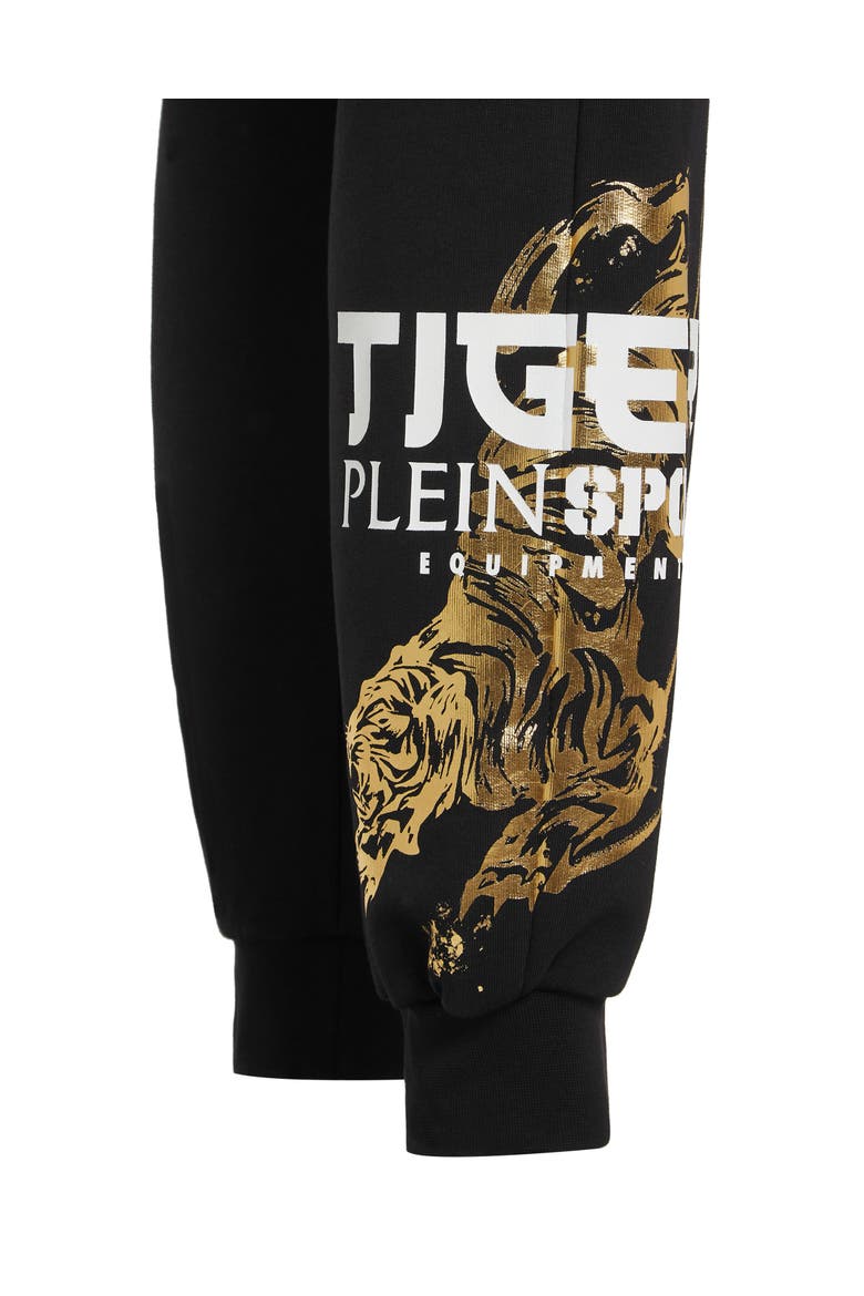 Jogging Trousers Tiger Tokyo Men, Alternate, color, black/lightgold