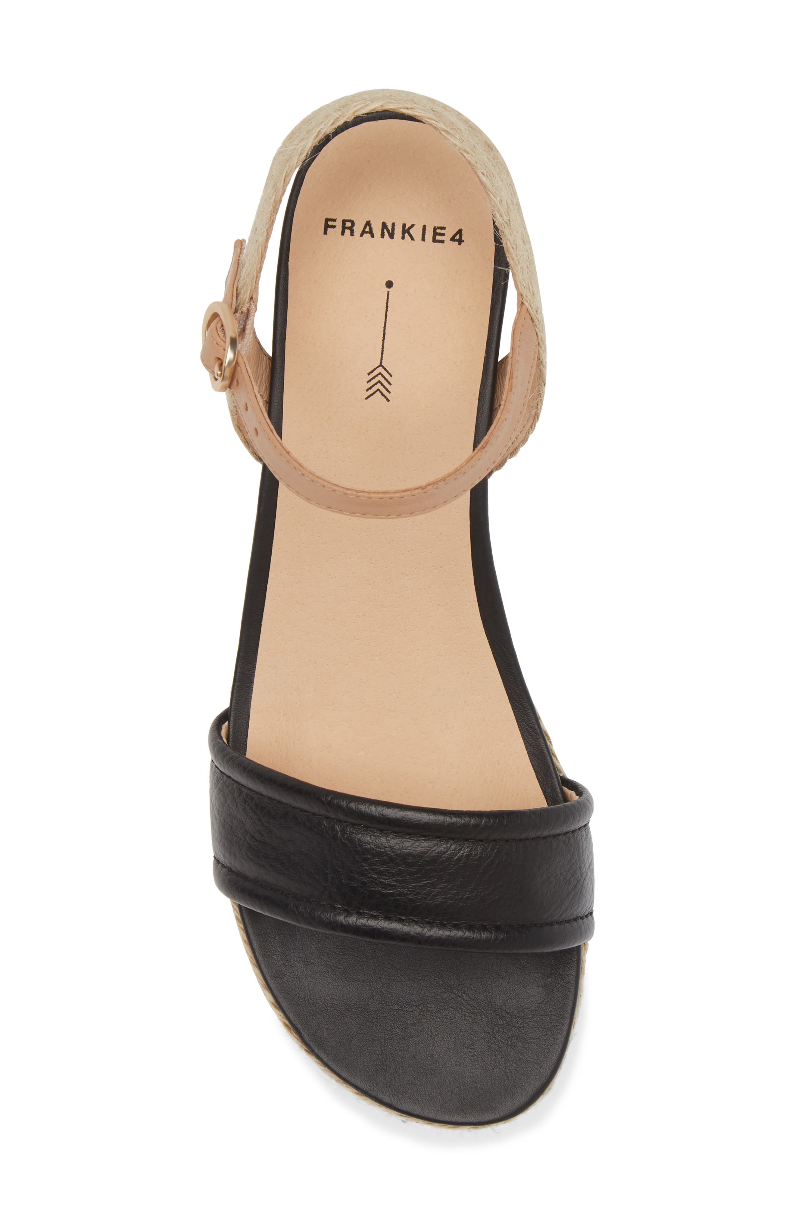 FRANKIE4 Harris Espadrille Sandal, Alternate, color, Black