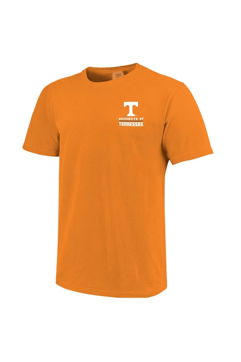 Men's Tennessee Orange Tennessee Volunteers Striped Campus Skyline T-Shirt, Alternate, color, Tennessee Orange