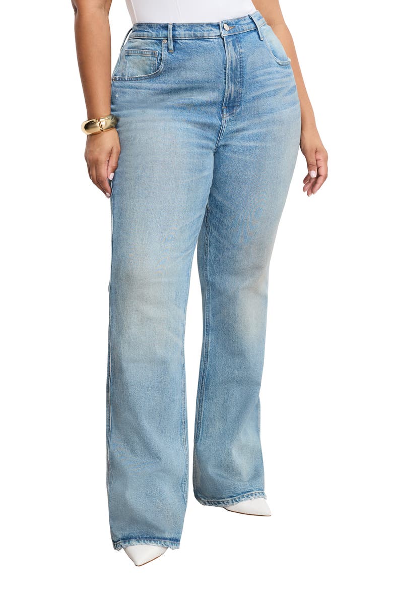 Good Standard Bootcut Jeans, Alternate, color, INDIGO998