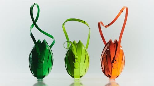 Perrin Paris Le Petit Handbag In Fluo Orange