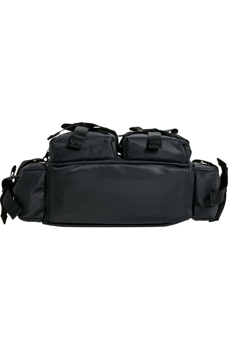 Simone Rocha Classic Bow Satin Duffle Bag, Alternate, color,