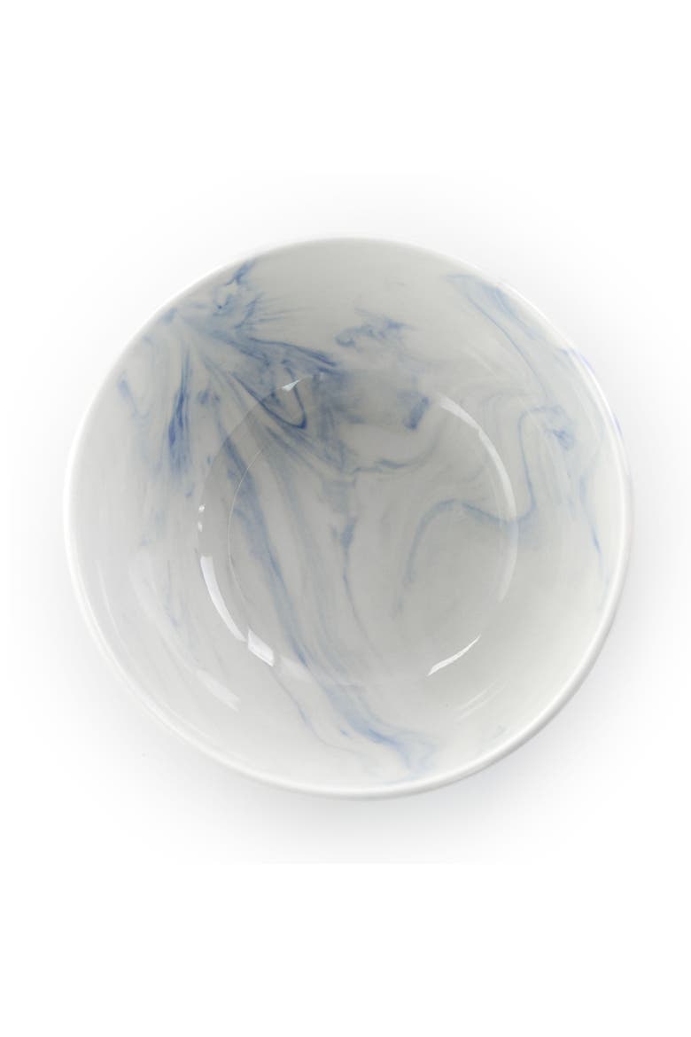 Fine Marble 16 Piece Stoneware Dinnerware Set, Alternate, color, White