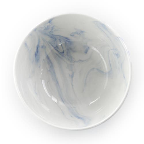 Elama Fine Marble 16 Piece Stoneware Dinnerware Set In Multi