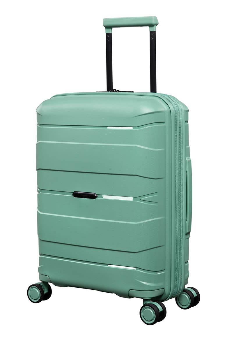 Momentous 28-Inch Hardside Checked Suitcase, Main, color, FELDSPAR