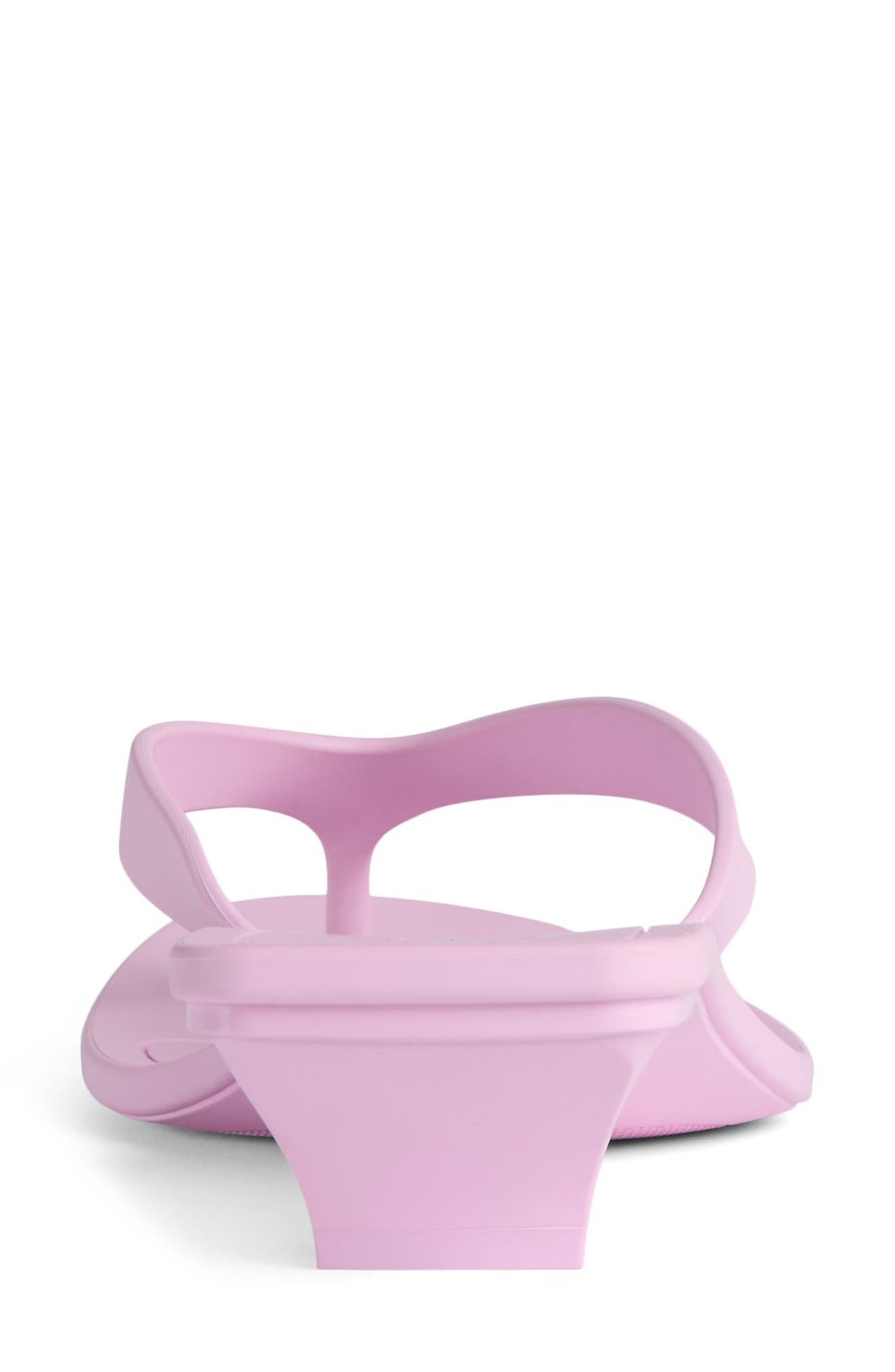 Kitten Heel Jelly Slide Sandal, Alternate, color, 5825 ROSEATE PINK