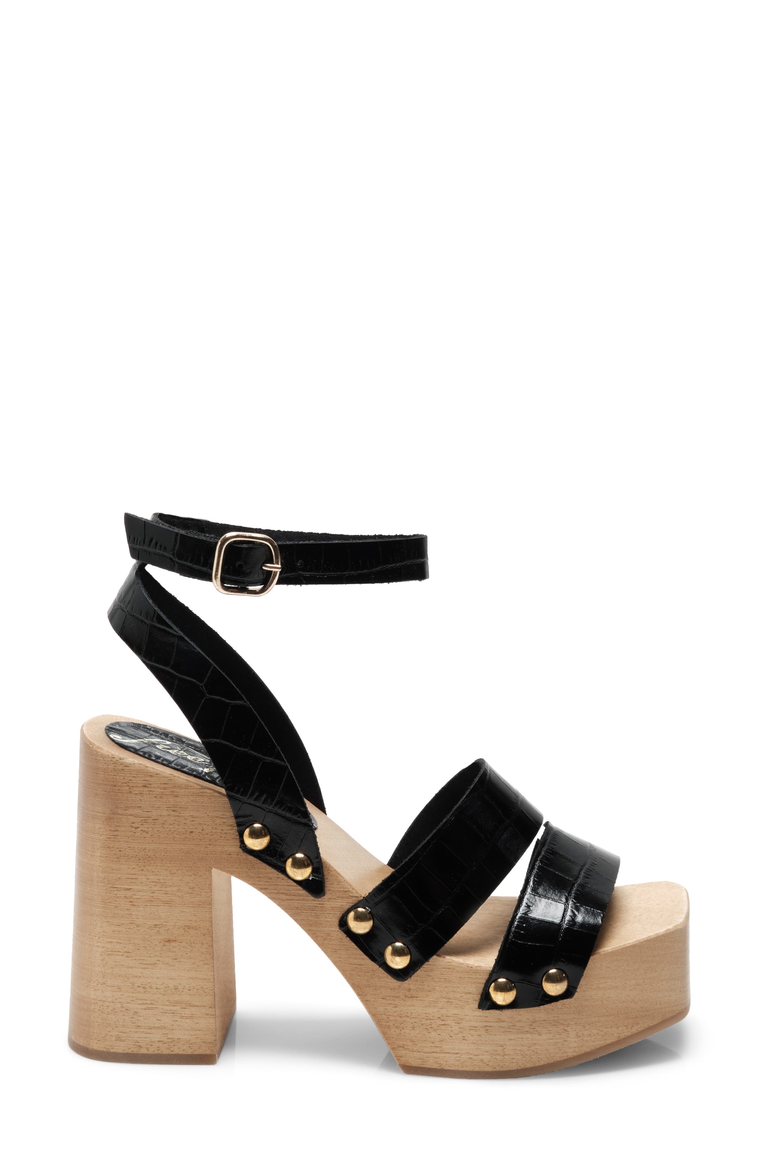 Free People Mallory Leather Clog Sandal, Alternate, color, 