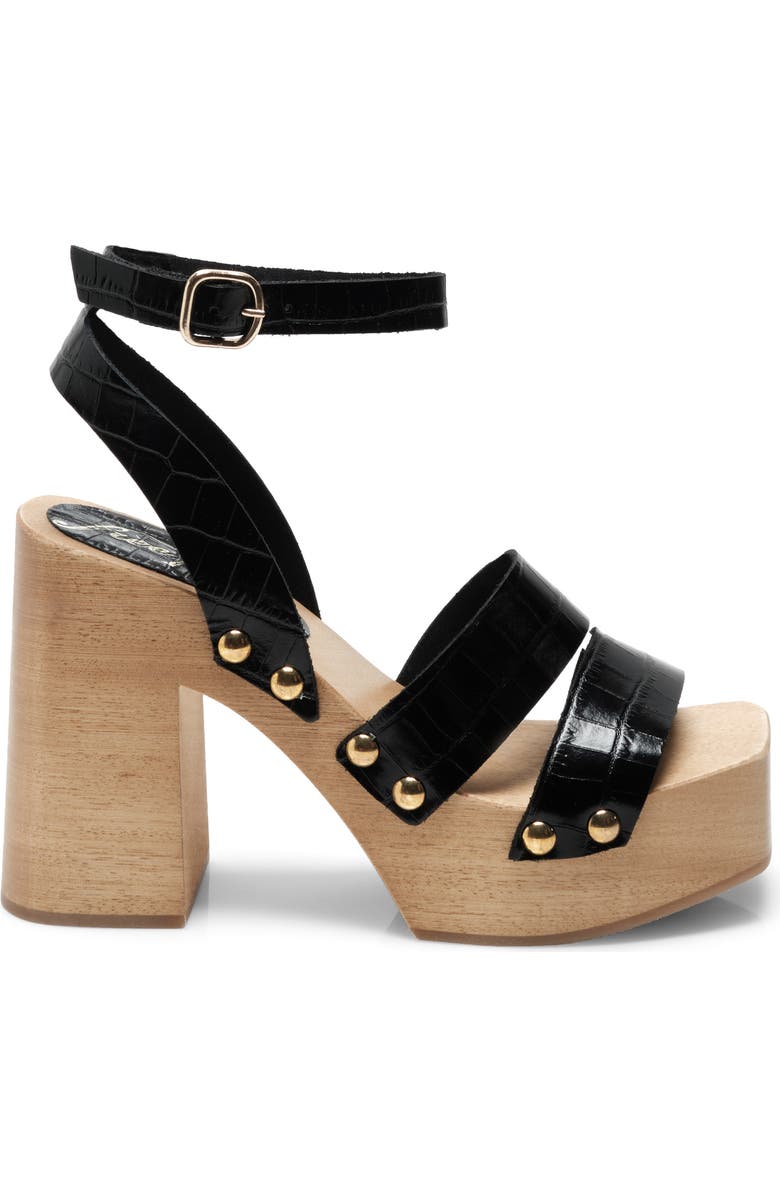 Free People Mallory Leather Clog Sandal, Alternate, color,