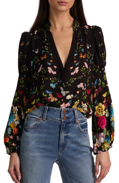 Helen Floral Top