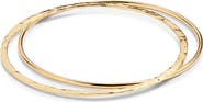 Kiara by Ki-ele Naomi Set of Two Bangle Bracelets