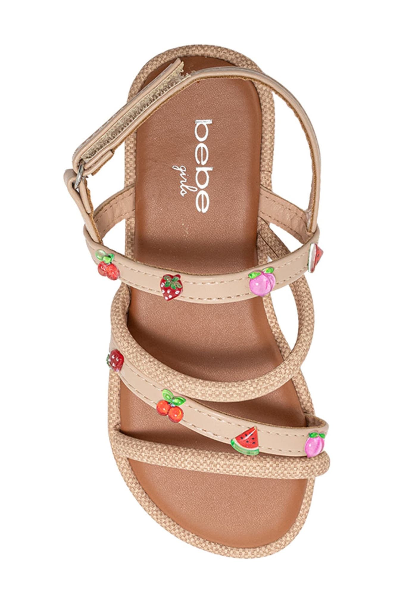 bebe Kids' Fresa Sandal, Alternate, color, Tan