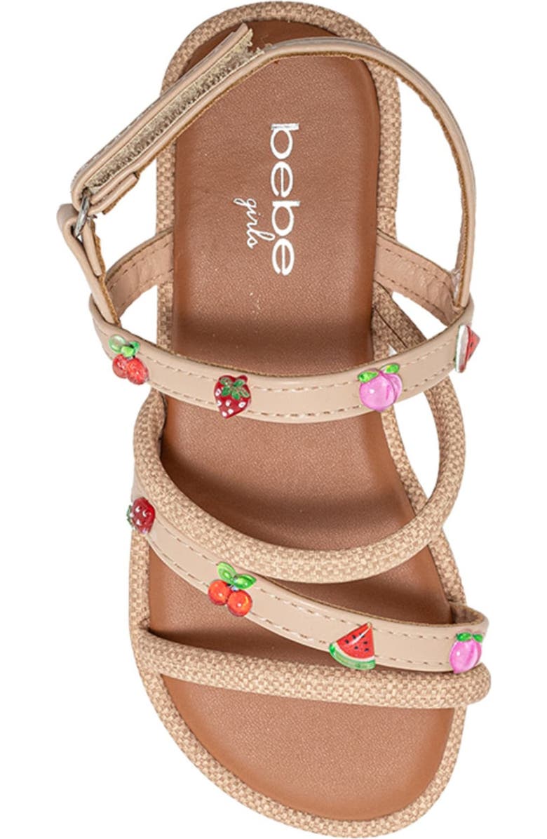 bebe Kids' Fresa Sandal, Alternate, color, Tan