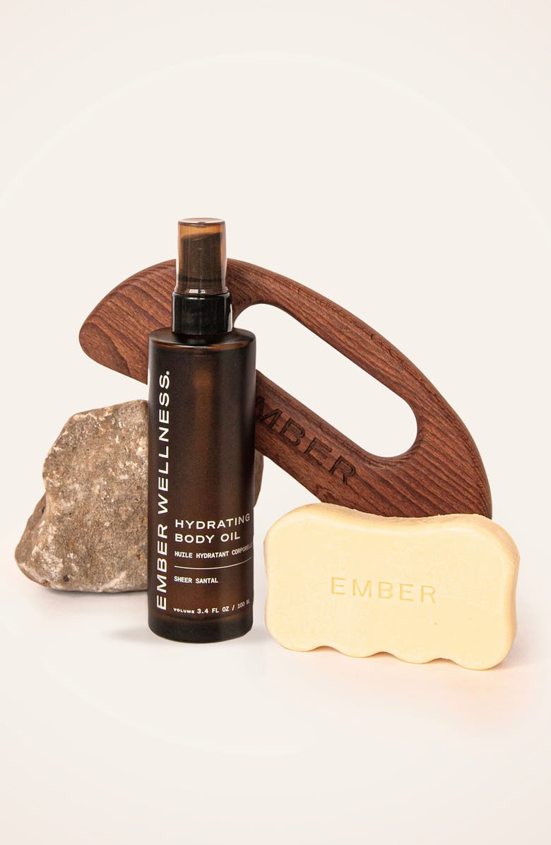 Ember Wellness The Body Sculpting Set - Sheer Santal $158 Value, Main, color, 