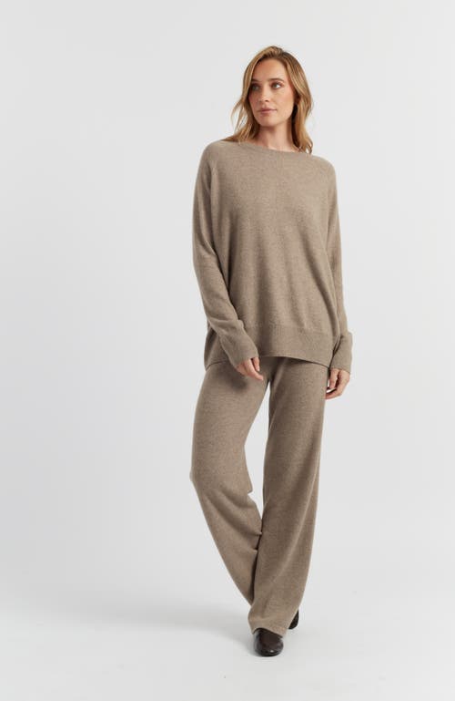 Chinti & Parker Pure Cashmere Slouchy Sweater In Brown