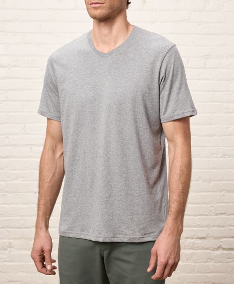 Organic Cotton Men's Softspun Essential V-Neck Tee