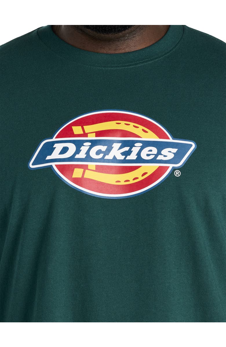 Dickies Big & Tall Tri-color Logo Graphic Tee, Alternate, color,