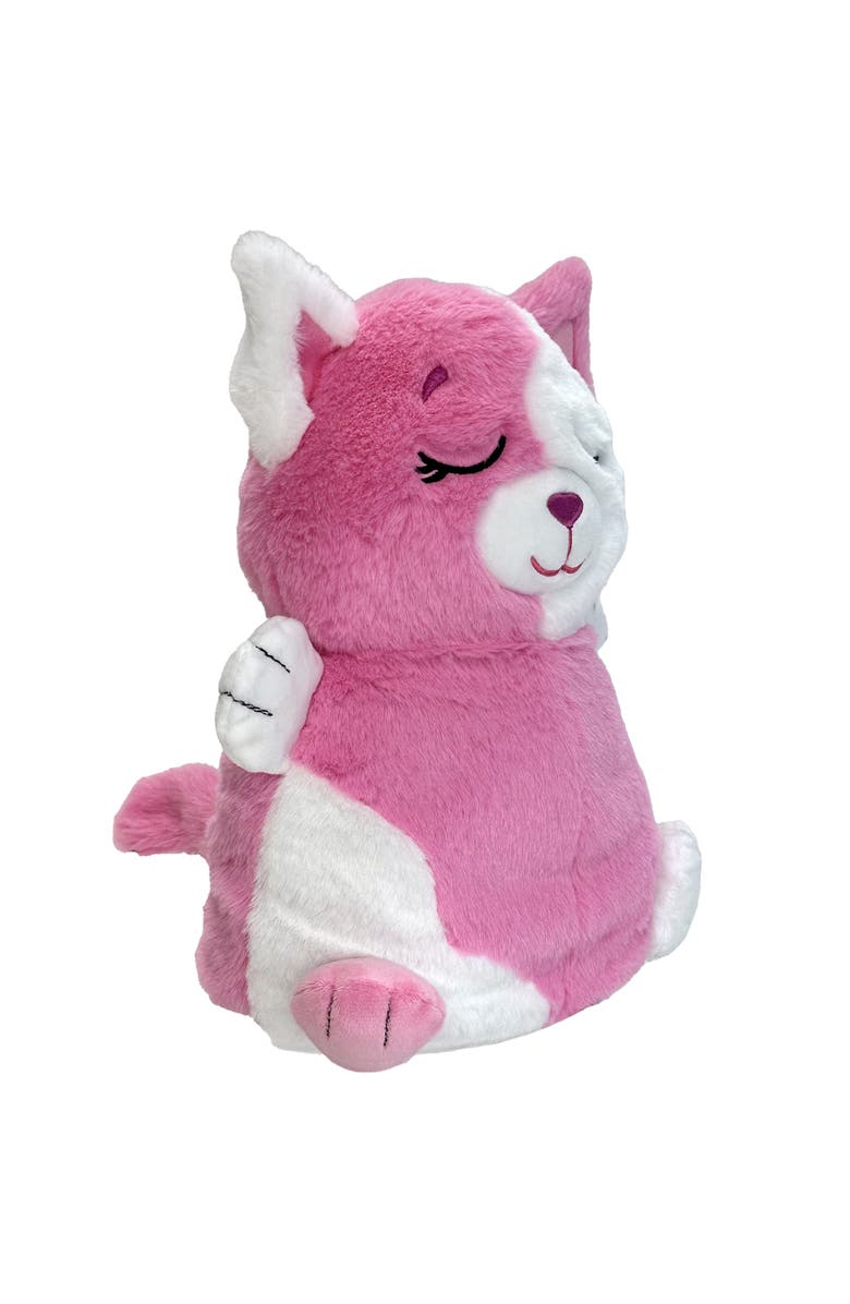 FlipaZoo Upside Down Inside Out Pink Cat, Rainbow Unicorn, 2 In 1 Animal Plush, Alternate, color, Multicolored