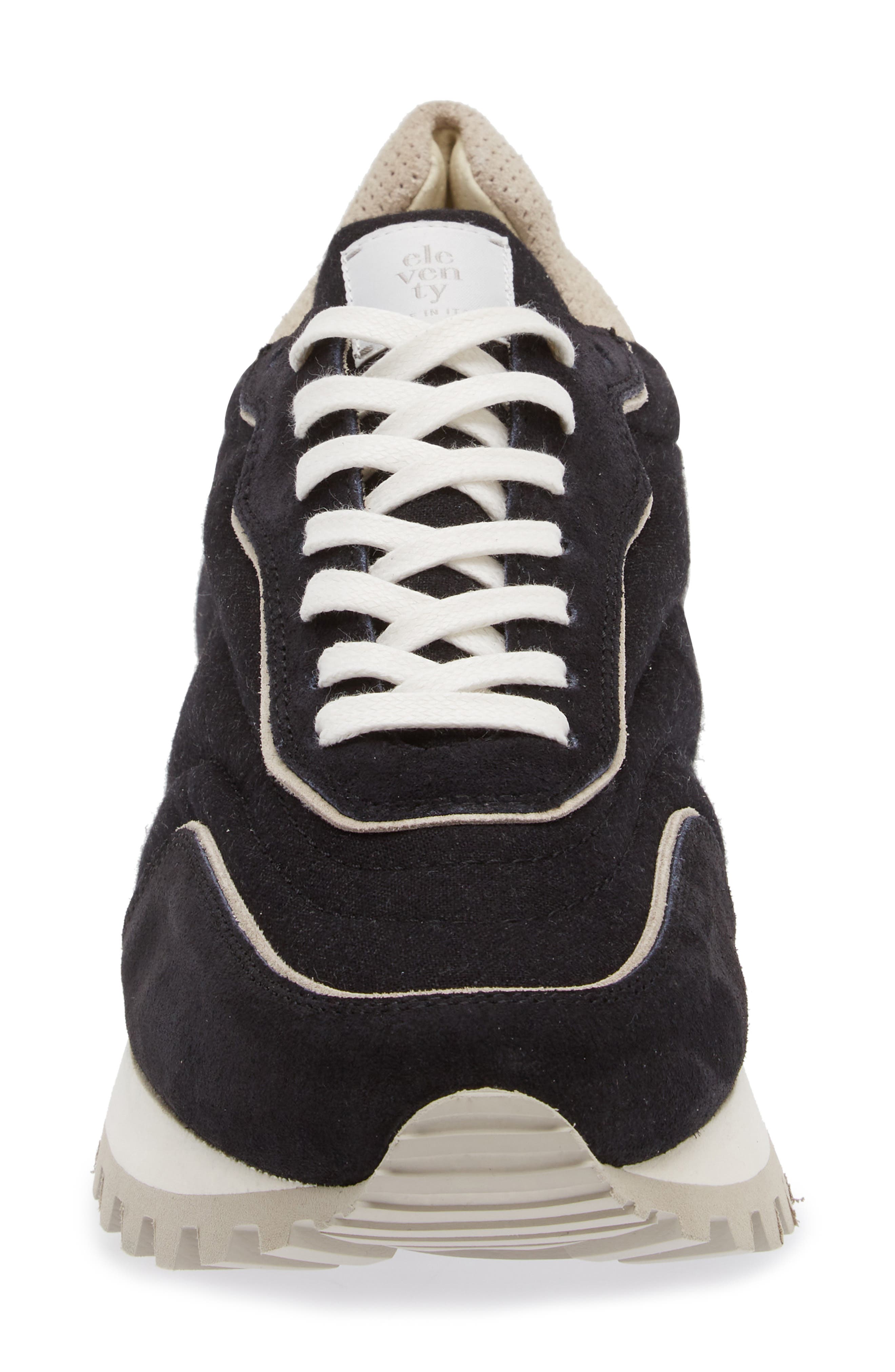 Eleventy Mixed Media Runner Sneaker, Alternate, color, 