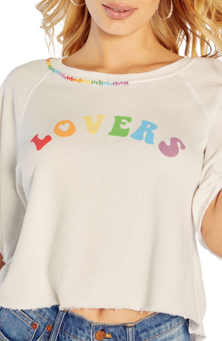 Wildfox Proud Billie Graphic Tee, Alternate, color, 