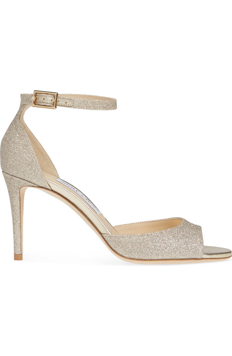 Jimmy Choo Annie 85 Ankle Strap Sandal, Alternate, color,