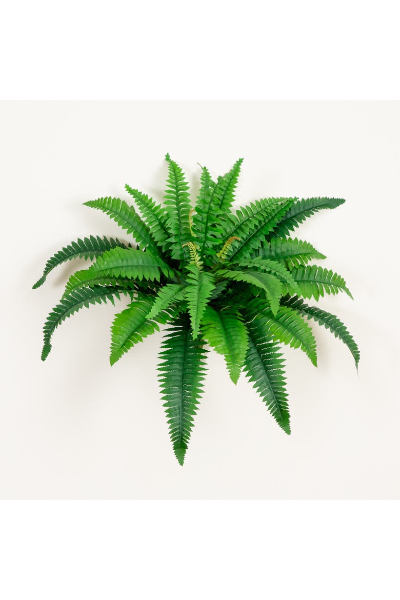 32-in Artificial Boston Fern Set of 2, Alternate, color, Green