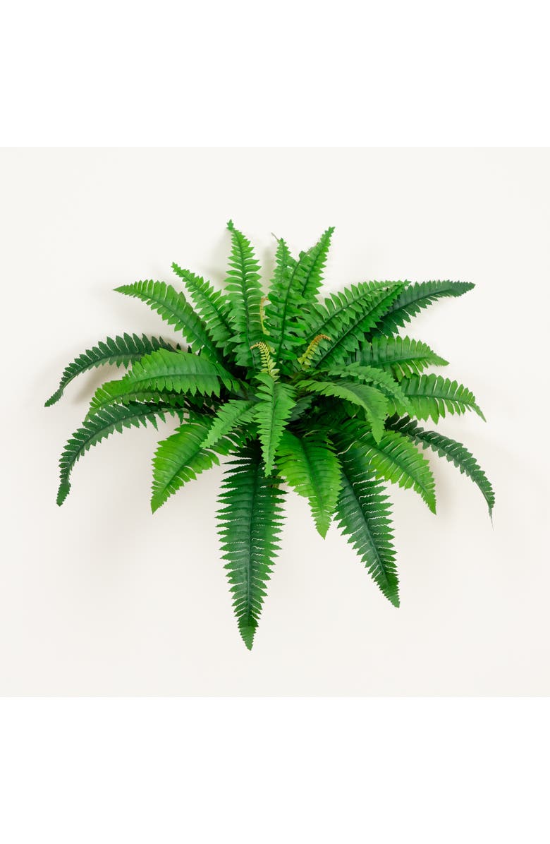 NEARLY NATURAL 32-in Artificial Boston Fern Set of 2, Alternate, color, Green