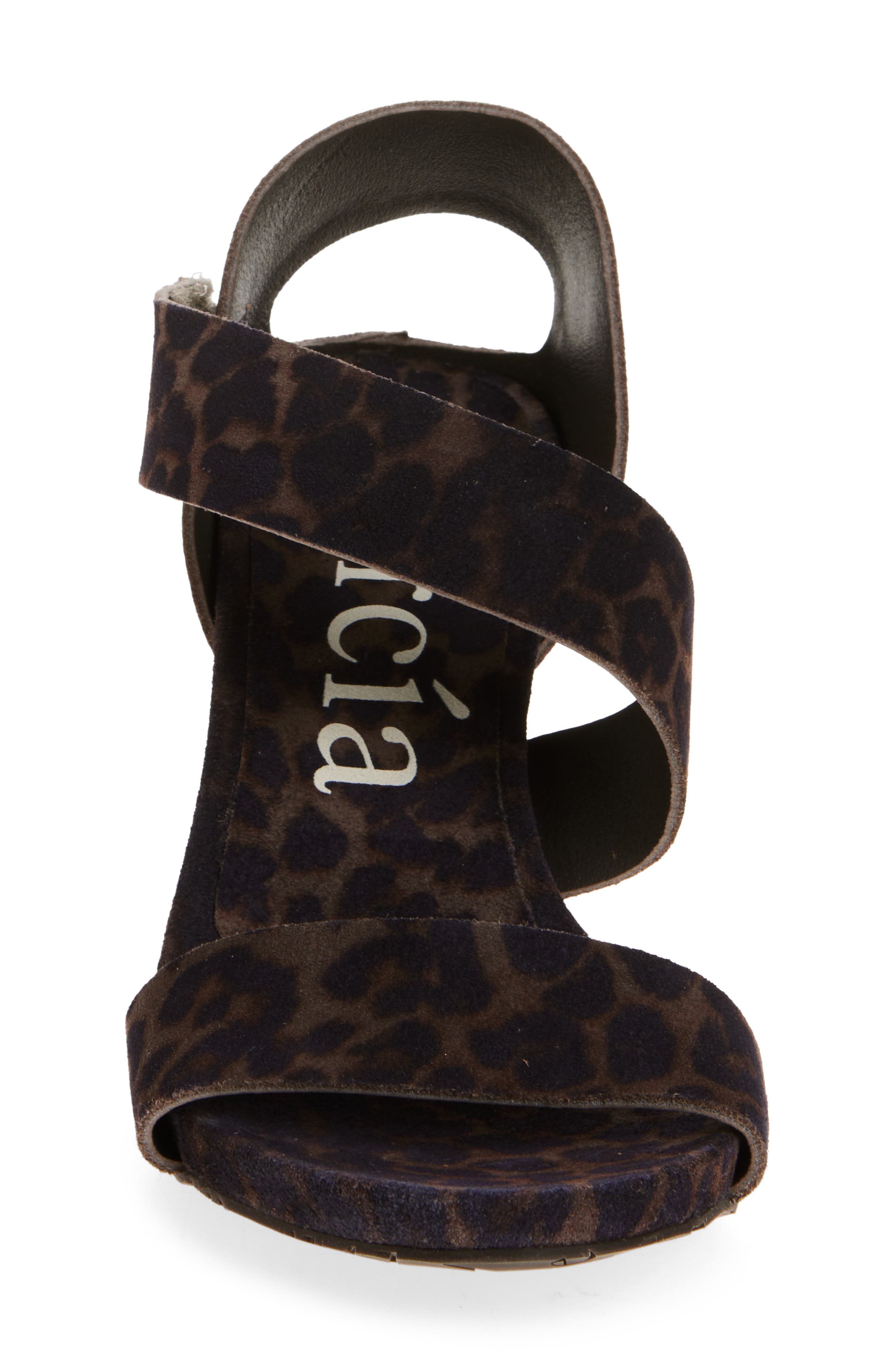 Pedro Garcia West Slingback Sandal, Alternate, color, Slate Leopard Castoro
