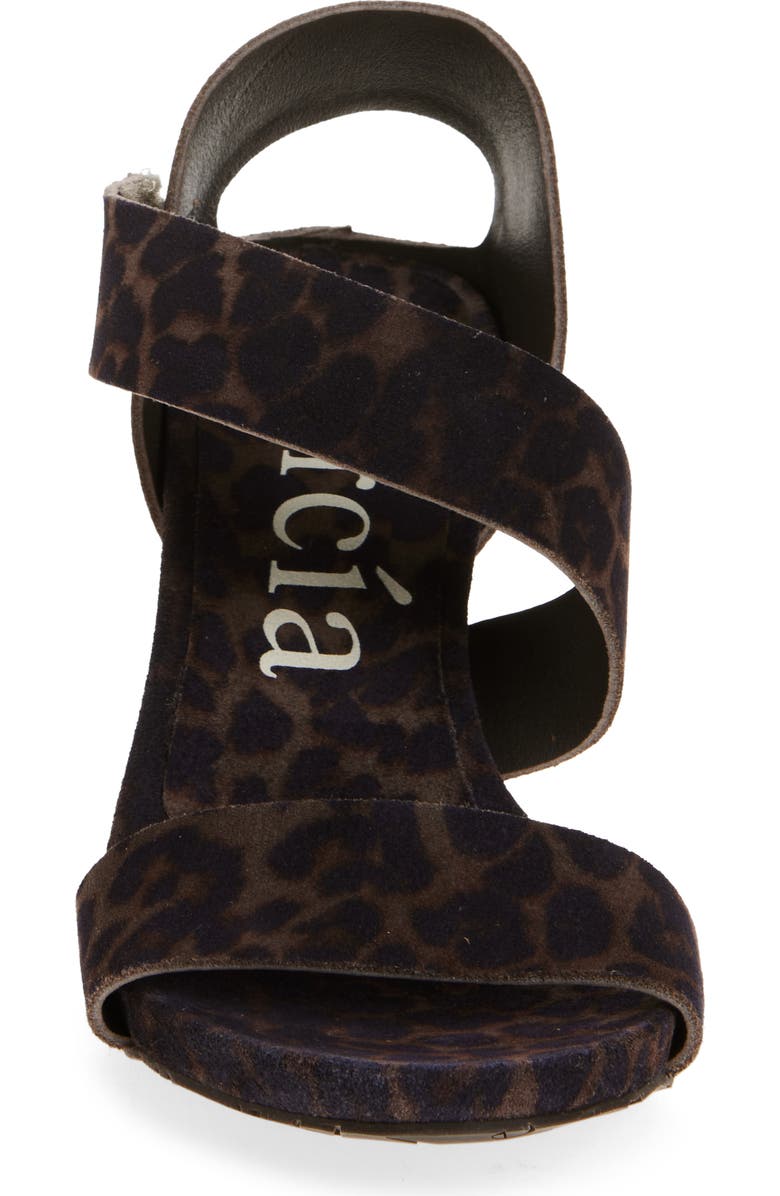 Pedro Garcia West Slingback Sandal, Alternate, color, Slate Leopard Castoro