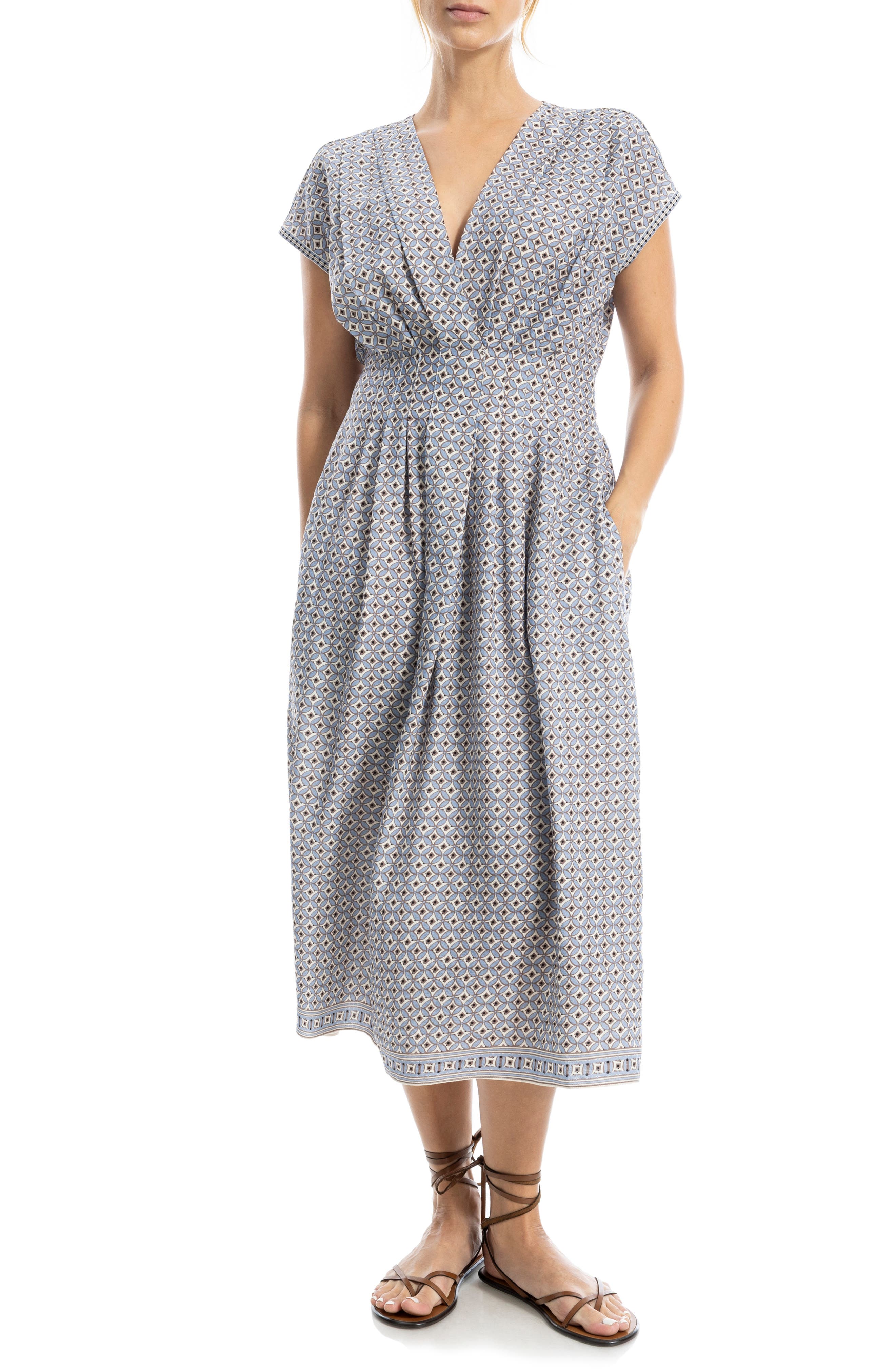 Front Pleat Midi Dress - image 3