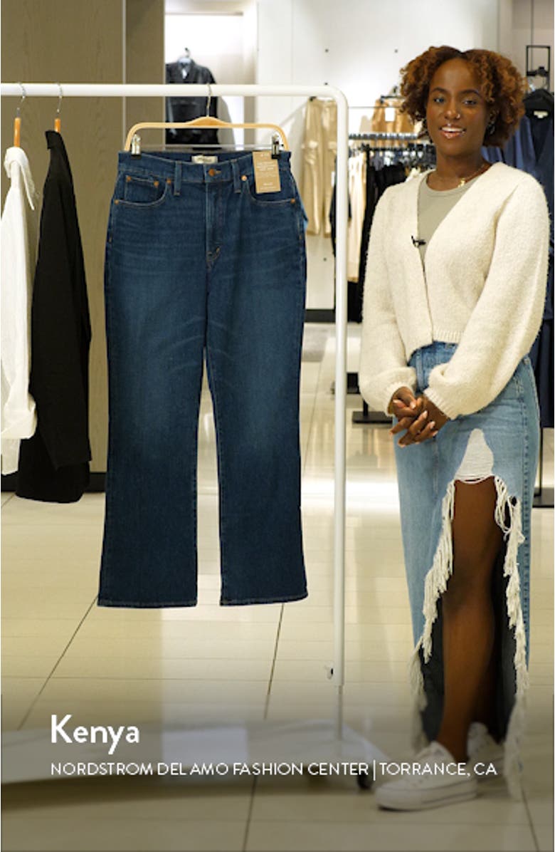 The Perfect Vintage High Waist Crop Flare Jeans, sales video thumbnail