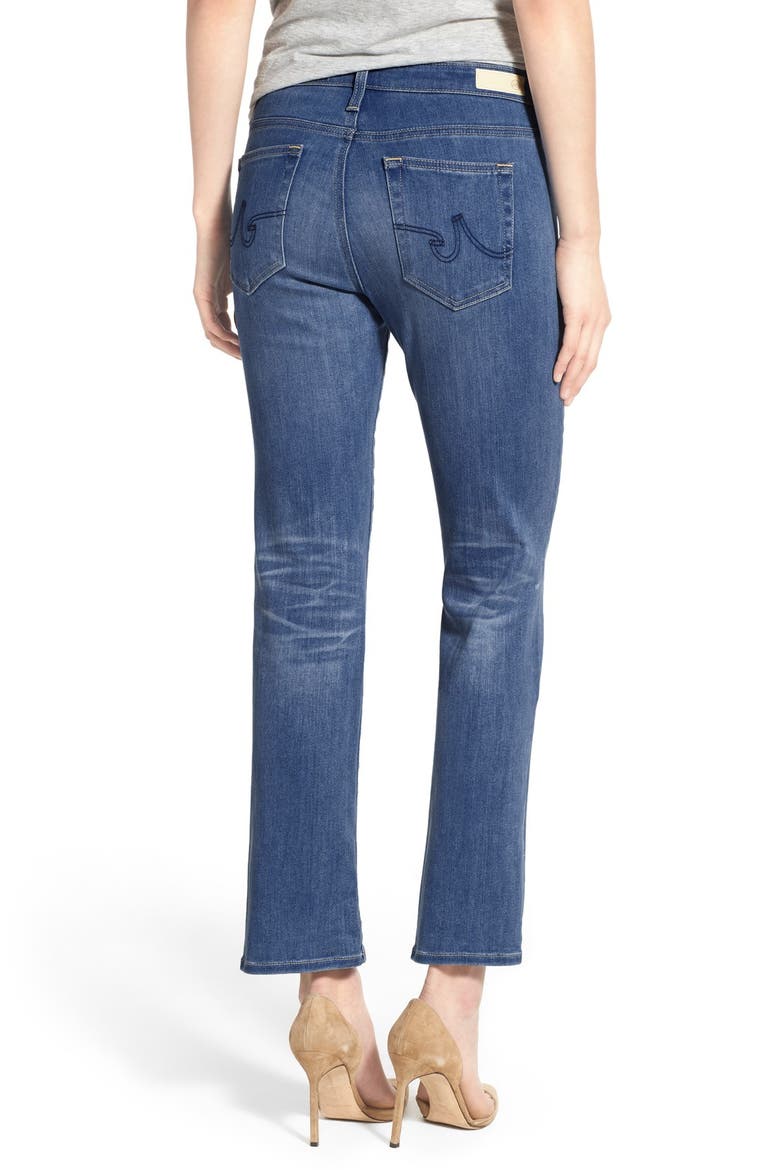 'Jodi' Crop Slim Flare Jeans, Alternate, color, 10 YEARS LIBERATION