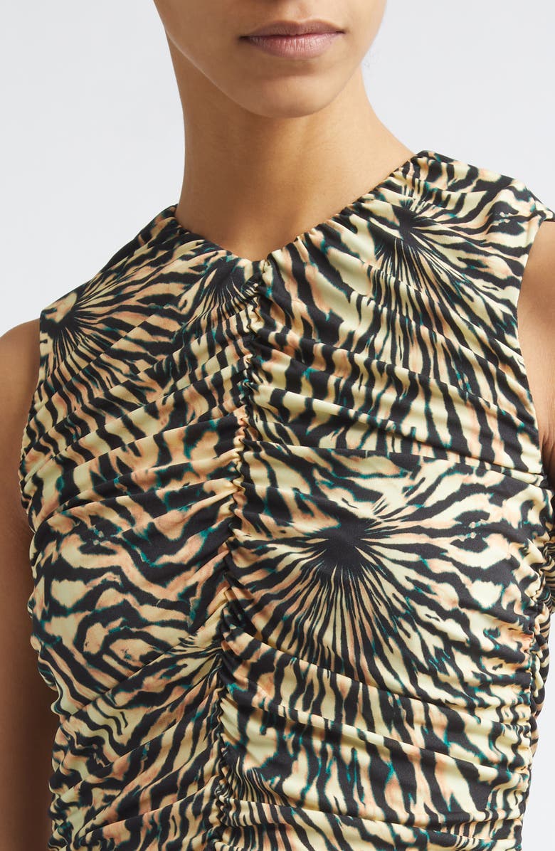 Ulla Johnson Annie Print Jersey Top, Alternate, color, Celestite