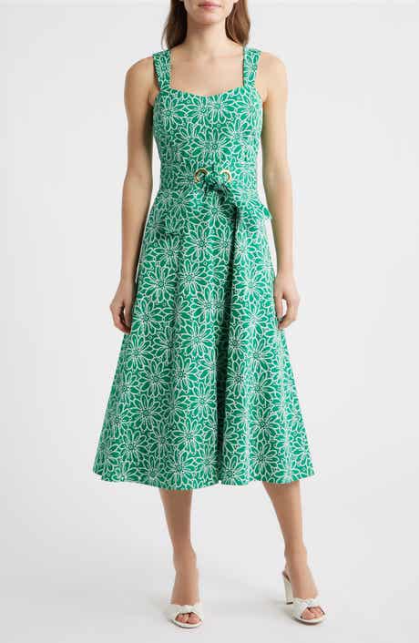 Floral Print Midi Dress