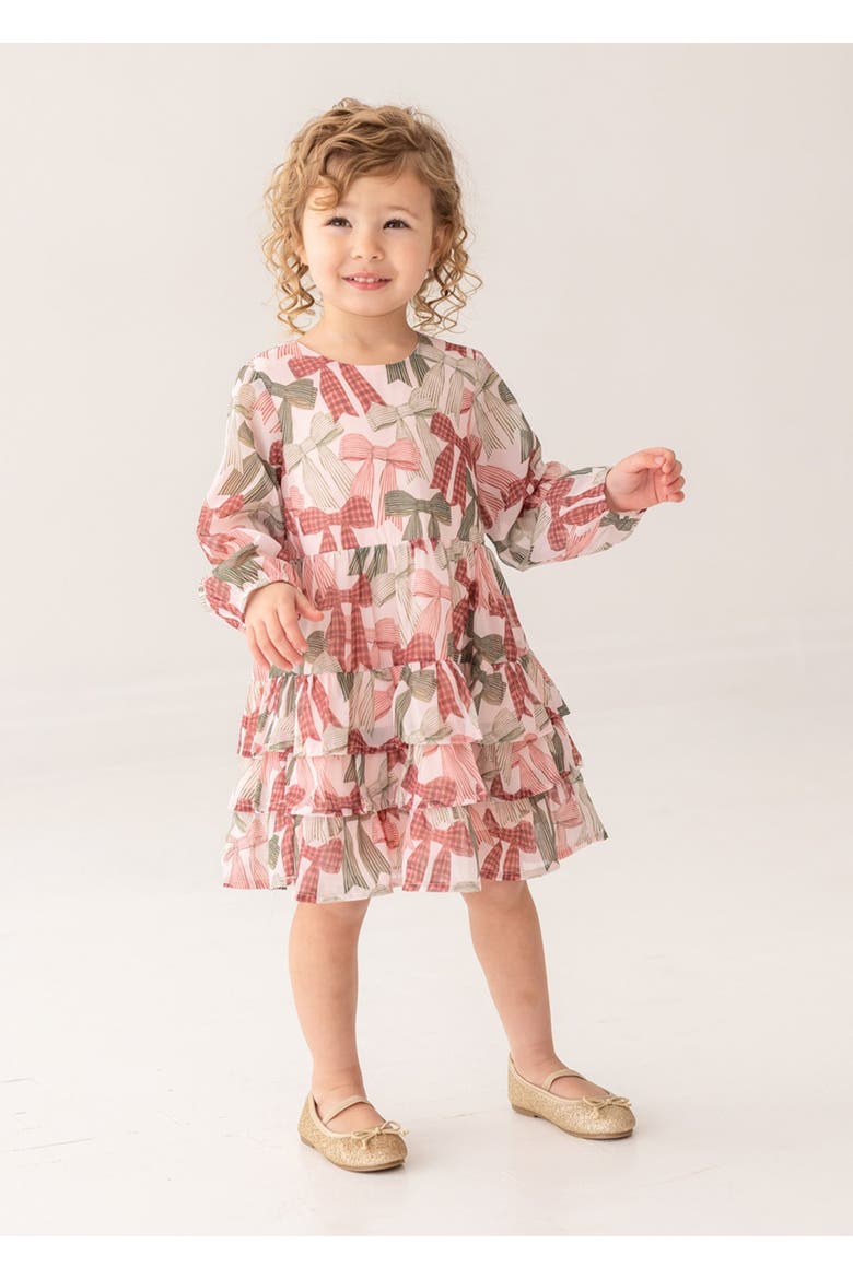 Bow-tiful Dress, Alternate, color, Red