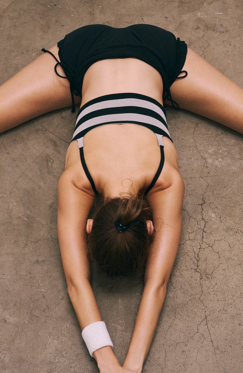 Free People FP Movement Remember My Name Stripe Bra, Alternate, color,