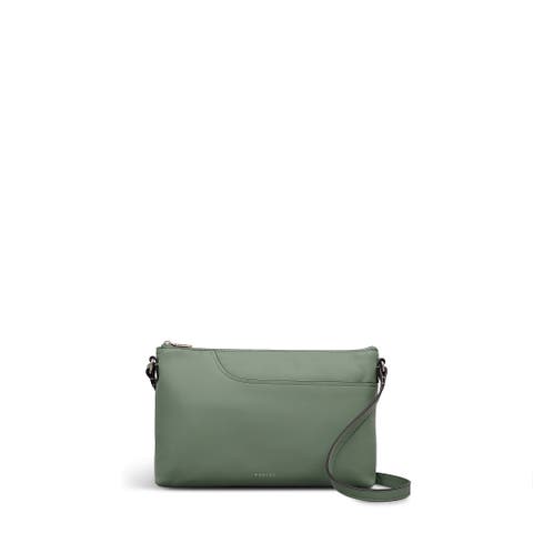 Pockets Medium Ziptop Crossbody Bag