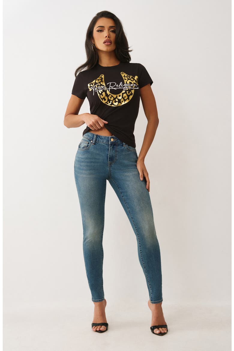 Jennie Crystal Embellished Skinny Jeans, Alternate, color, LIGHT AUTUMN WALK WASH