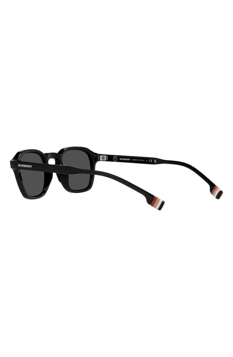 Burberry 49mm Round Sunglasses, Alternate, color, 