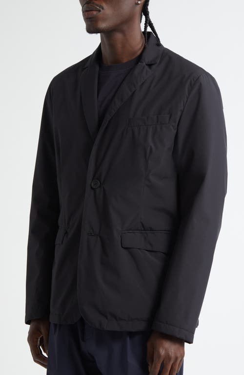 Herno Functional Wardrobe Waterproof Sport Coat In Black