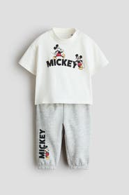 H&M 2-piece T-shirt And Joggers Set