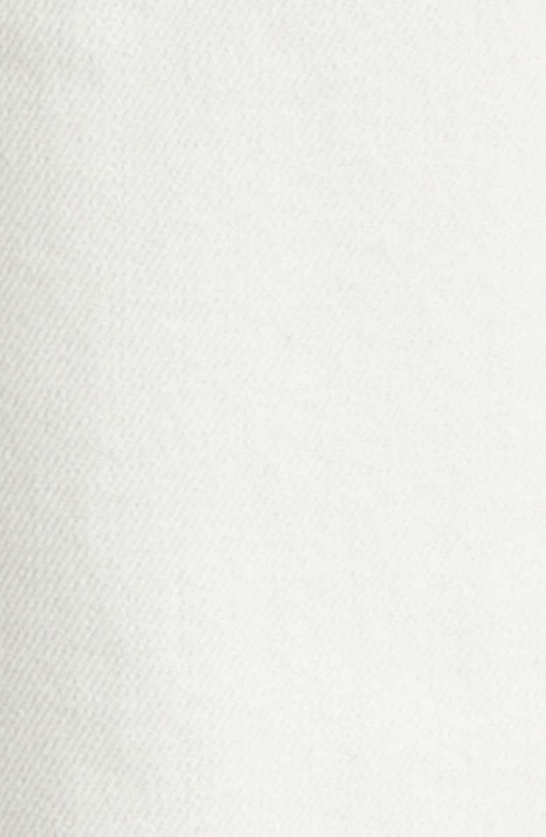 Dries Van Noten Pine Coated Metallic Jeans, Alternate, color, Off White