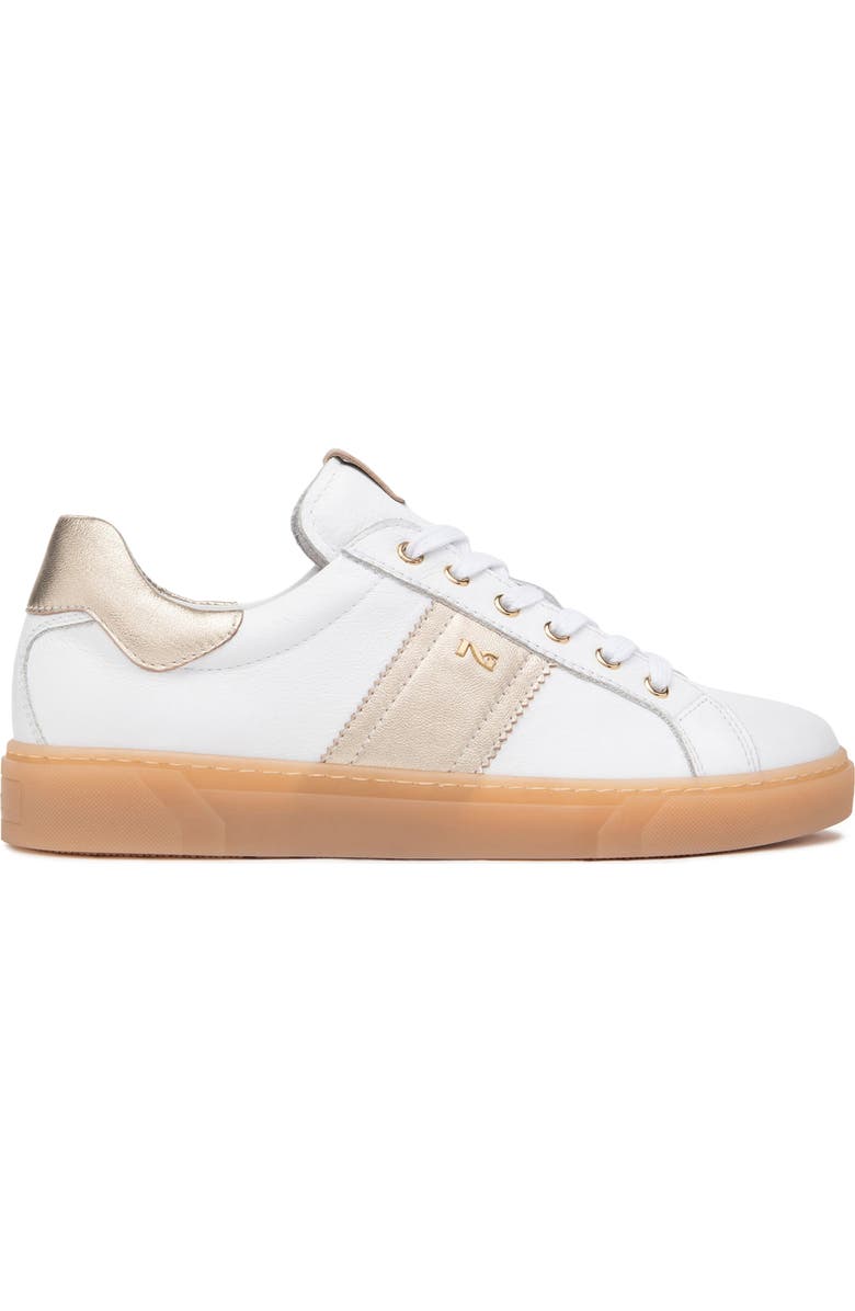 NeroGiardini Low Top Sneaker, Alternate, color, White