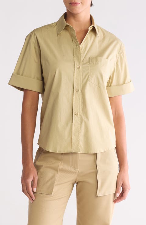 Bad Habit Short Sleeve Button-Up Shirt